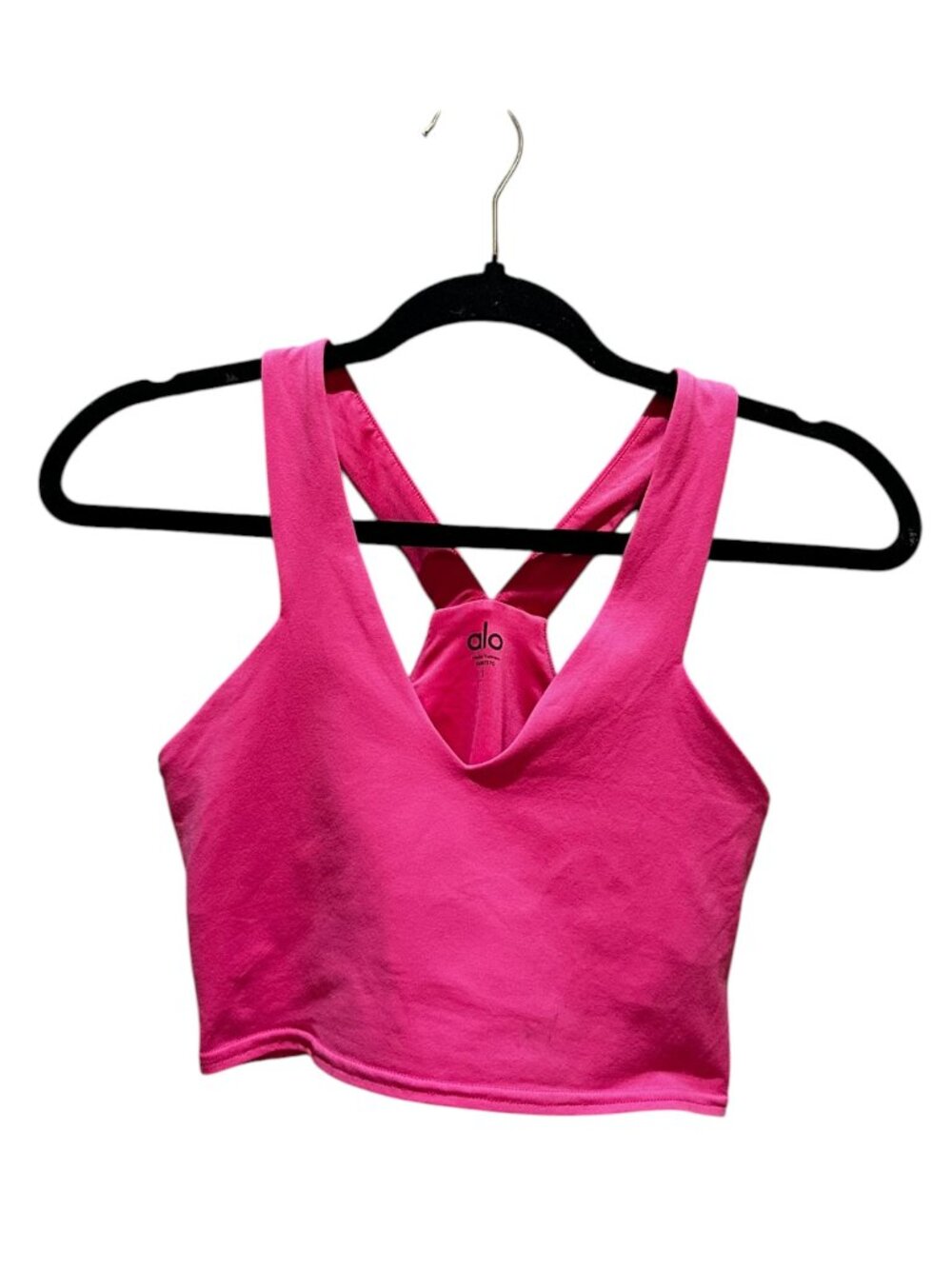 ALO YOGA Real Bra Tank Bright Pink